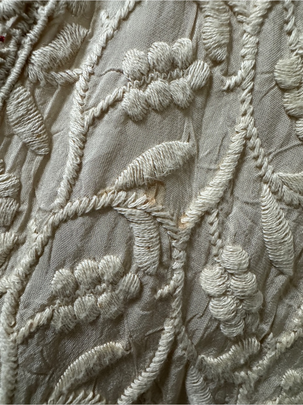 Johnny Was Embroidered Bohemian Lace Crochet Kimono Cardigan Sz S - Picture 10 of 11